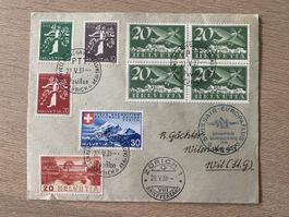 Briefumschlag Schweizerische Landesausstellung Zürich 1939 