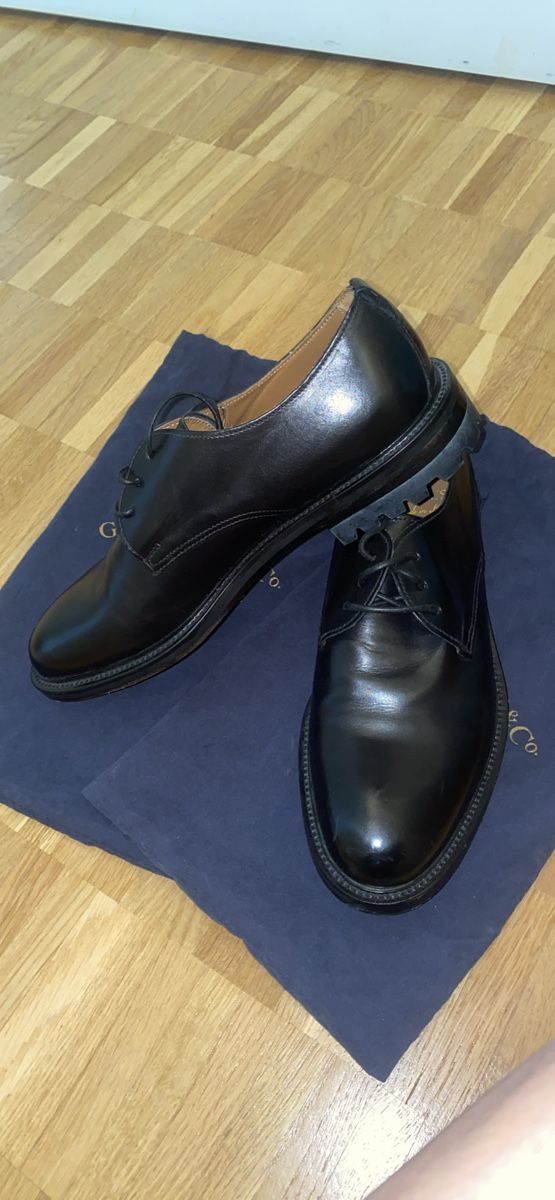 Scarpe da uomo: Gutteridge & Co. Napoli Herren Schuhe, Grösse 44, Schwarz – Nuovo e nell'imballaggio originale da Zürich venduto da Nika_ZH 1