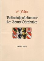 Volkswirtschaftskammer Berner Oberland 1919-1944