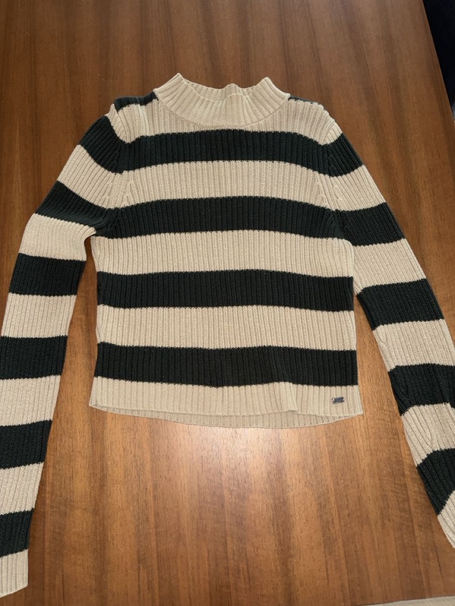 Pull&Bear Maglioni & Felpe: Gestreifter Strickpullover – Nuovo (secondo la descrizione) da Dietikon venduto da me9_mh2j