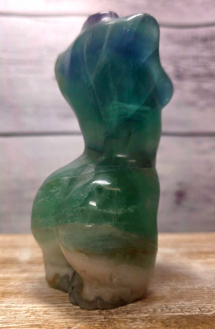 Minerali & Pietre curative: Fluorit Lady 650g – Nuovo e nell'imballaggio originale da Matzingen venduto da Shay_Crystalz 2