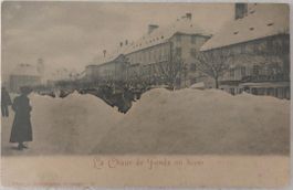 LA CHAUX-DE-FONDS   en hiver