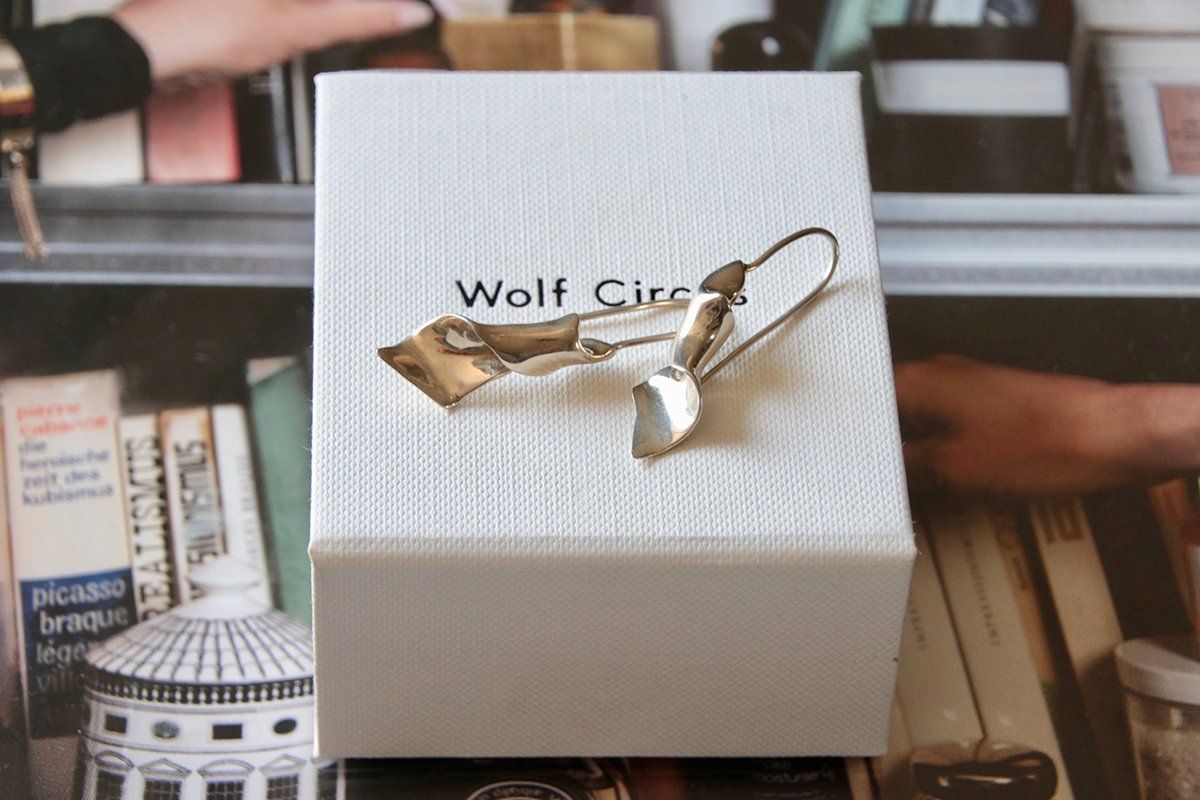 Orecchini pendenti & Orecchini a lobo: Silberne Ohrringe von Wolf Circus – Usato da Buchs AG venduto da shoplio 4