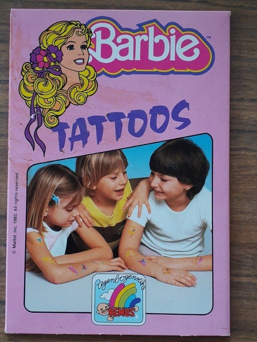 Bambole: Barbie Tattoos 1985 unbenutzt – Usato da Mörschwil venduto da lindaswunderkiste 4