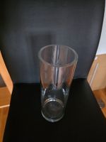 schwere massive Glas Vase Parad Glass Hungary 30 cm
