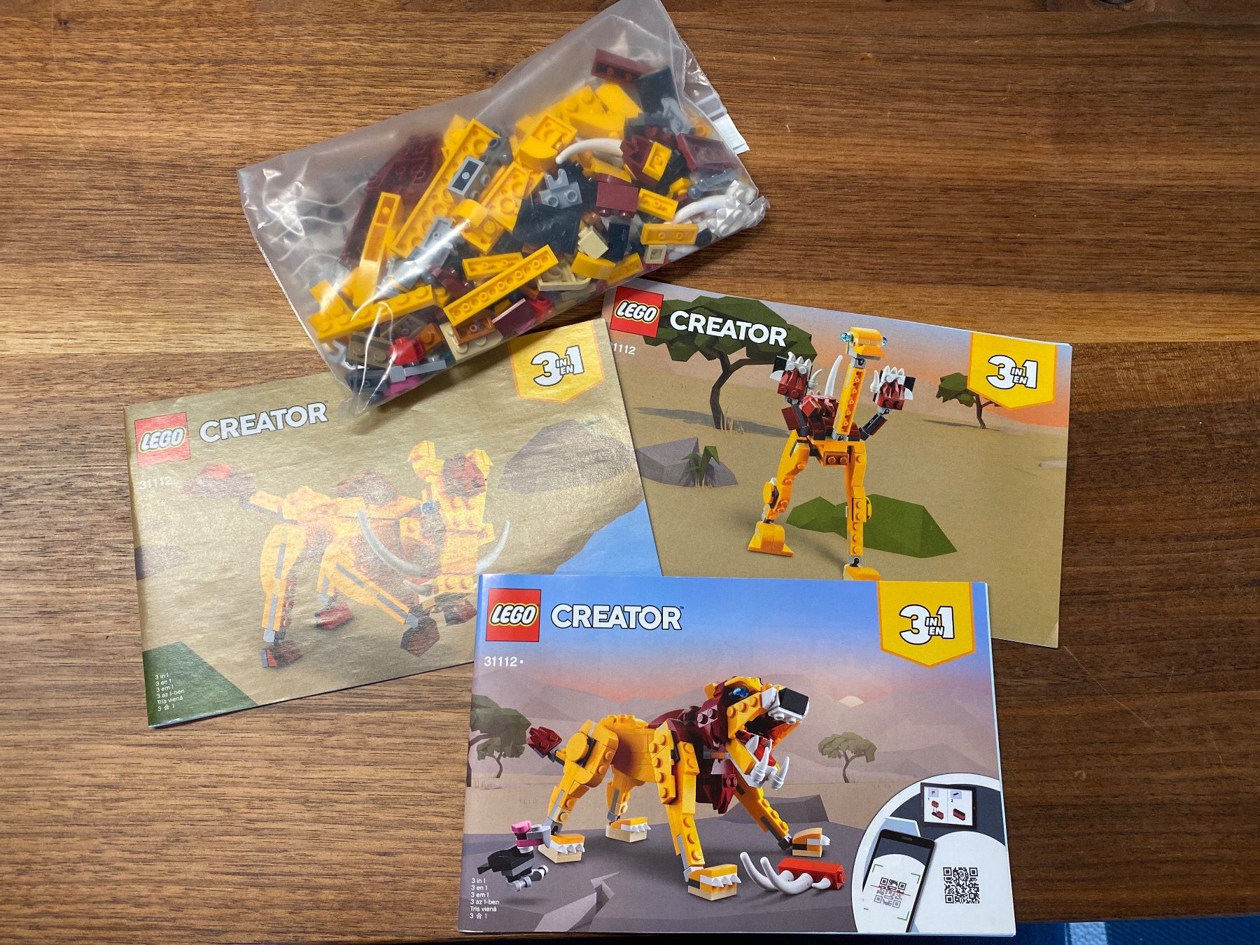 Lego Spielzeuge: Lego Creator 3 in 1, Löwe 31112 – Gebraucht aus Sissach von elibis