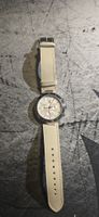 Tommy Hilfiger Uhr Damen chronograph Lederband Creme