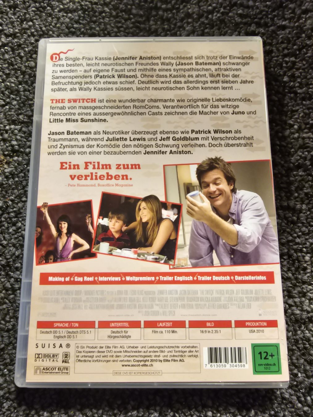 Tutti i DVDs: DVD: The Switch (20111) – Usato da Ruswil venduto da jan_bxl5 1