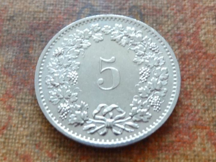 Toutes les monnaies: 5 Rp. 1980 – D'occasion à Romanel-sur-Lausanne par Swift13 1