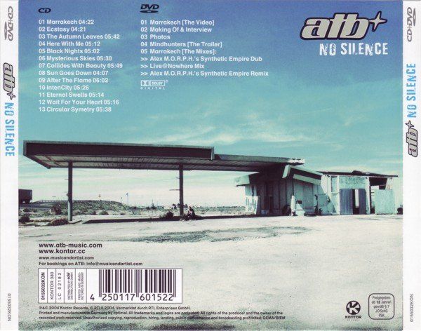 CDs: Atb - No Silence (Limited Edition, CD + DVD!) – D'occasion à Uzwil par visions77 1