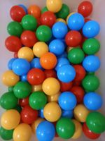 Spielbälle Set bunt verschiedene Farben, ca. 100 Stk.