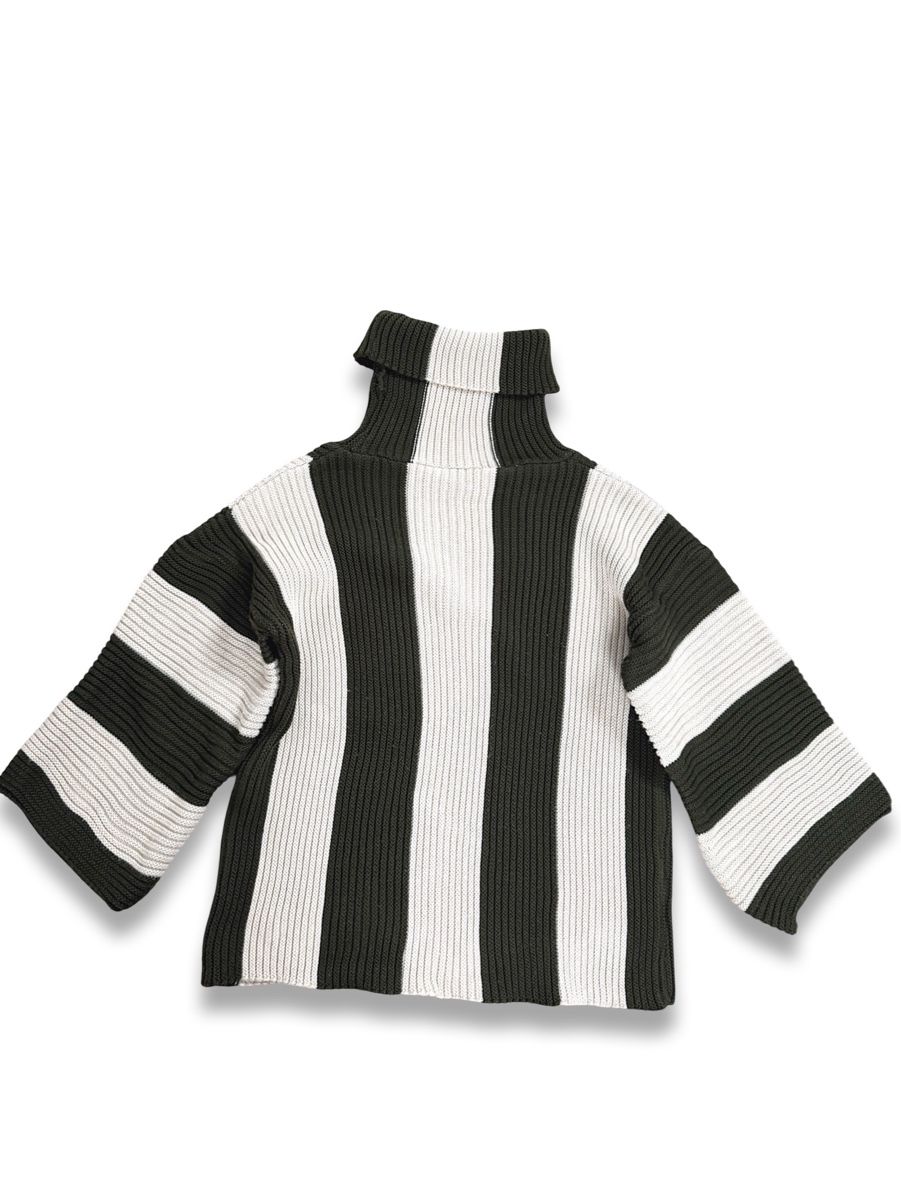 Pullover & Sweatshirts: Cozy Striped Turtleneck Sweater  – Gebraucht aus Knonau von Grapesvintage 1