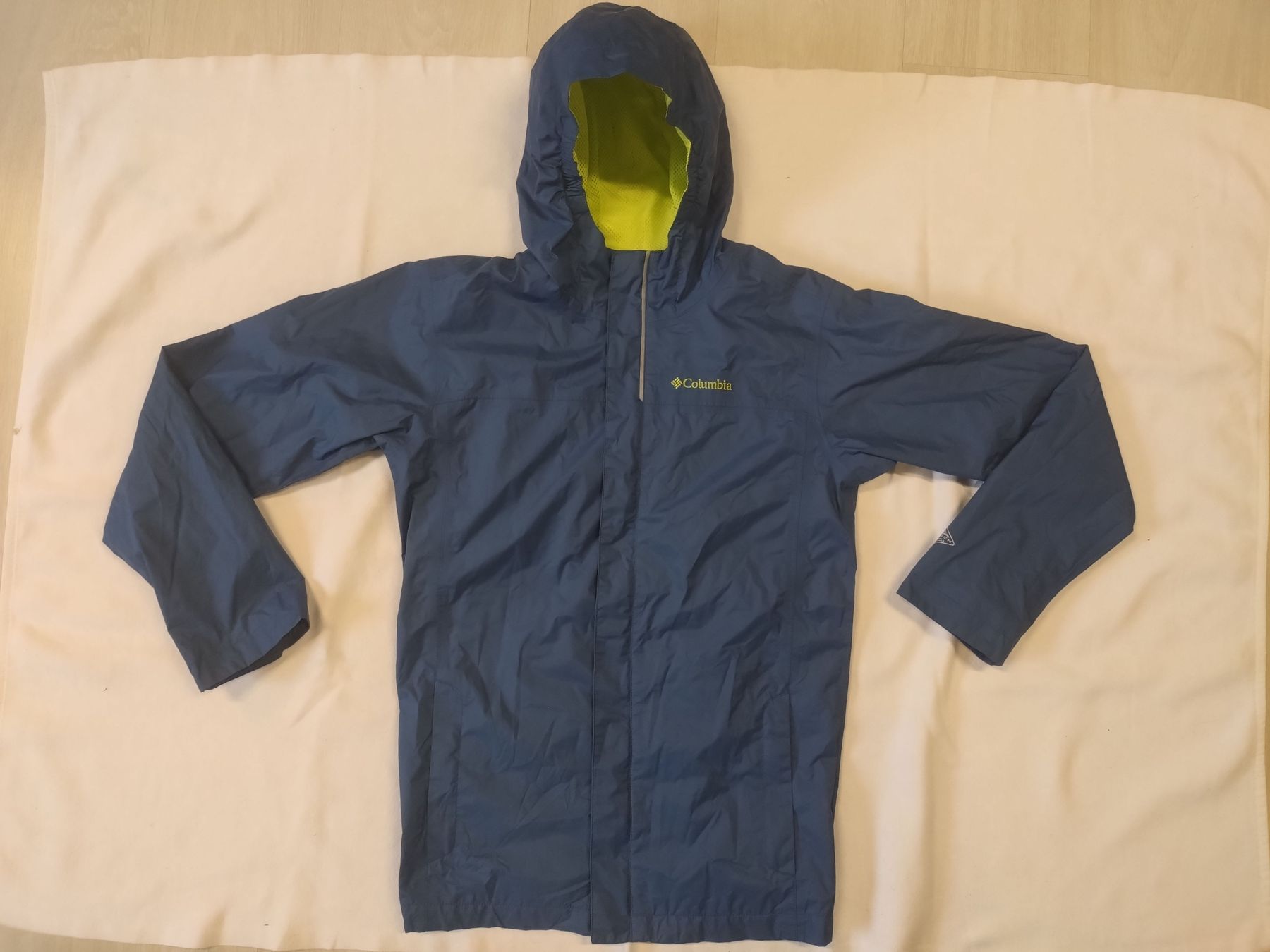 Columbia Mäntel: Veste Columbia Imperméable Bleue, Taille M - TBE - – Gebraucht aus Farvagny-le-Grand von LaCaverne