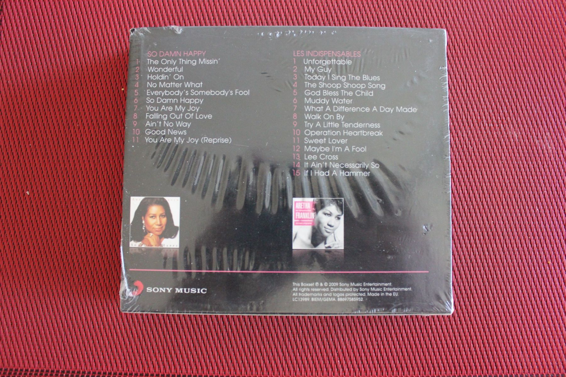 CD: ARETHA FRANKLIN - So Damn Happy\les Indispensables - 2 CDs – Nuovo e nell'imballaggio originale da Geroldswil venduto da CD-Verkauf-2022 1