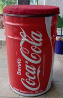 Coca-Cola Hocker Kühlbehälter Retro Bar Sommer Deko Rarität