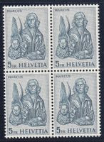 Postfrisch 4er Block Evangelisten 1961