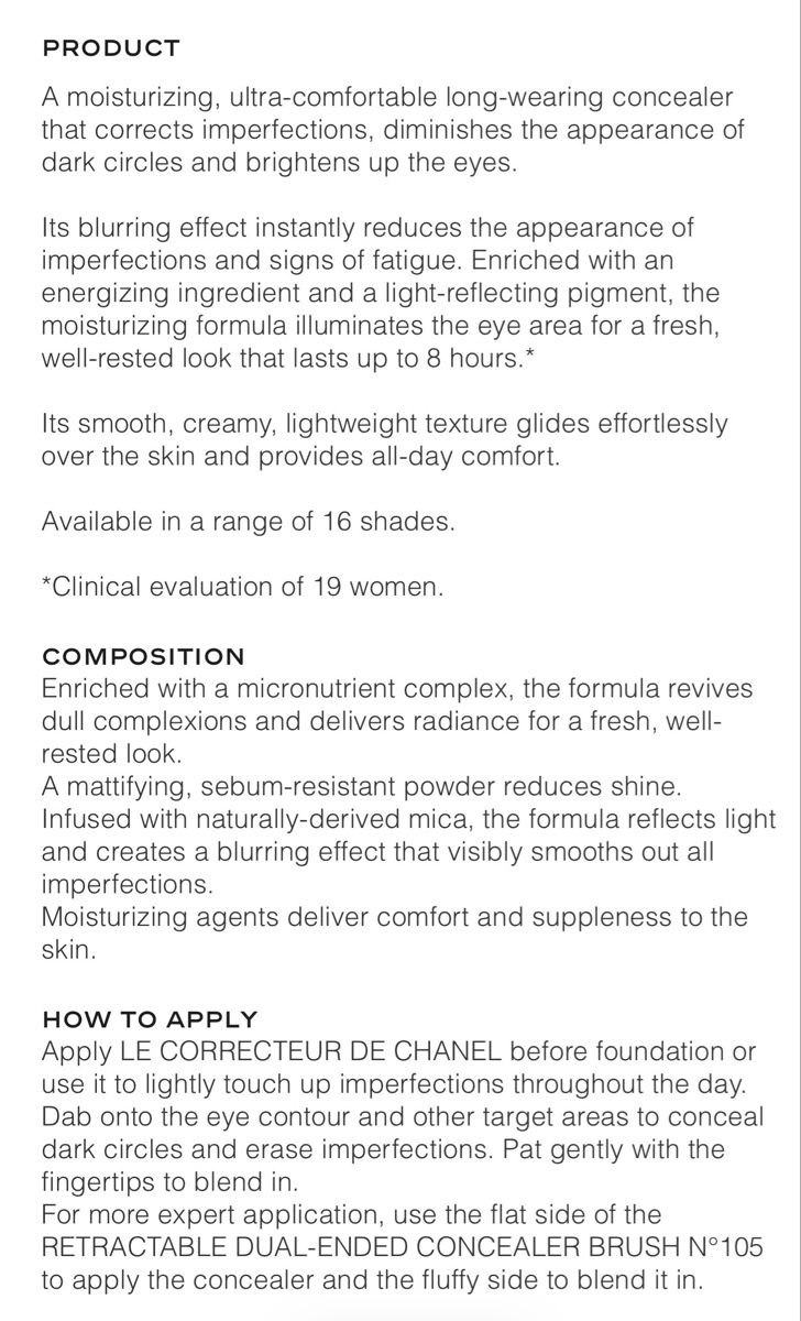 Chanel Make-up: Chanel Le Correcteur Longwear Concealer – Neu und originalverpackt aus Baden von Tiffany6878 7