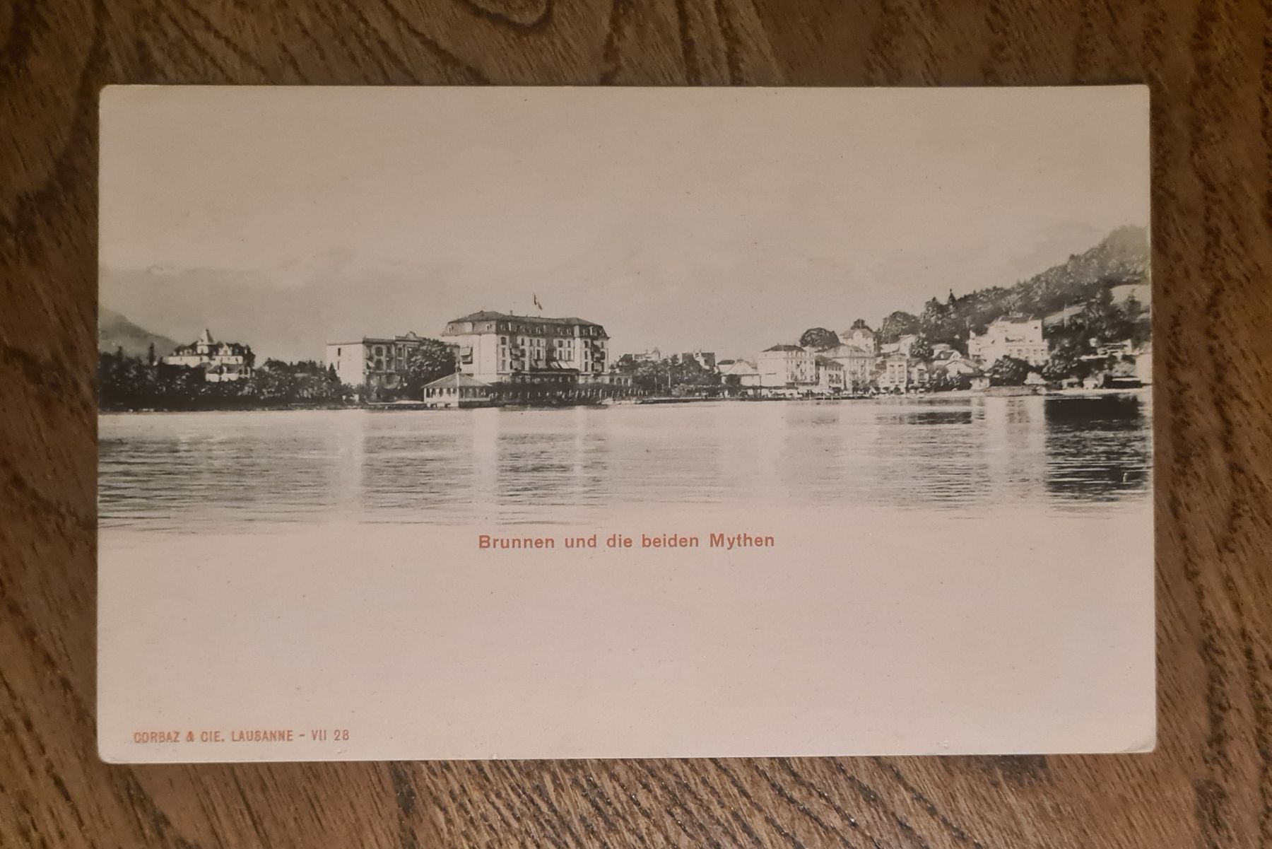 Cartoline postali: Brunnen – Usato da Ebikon venduto da Donar50