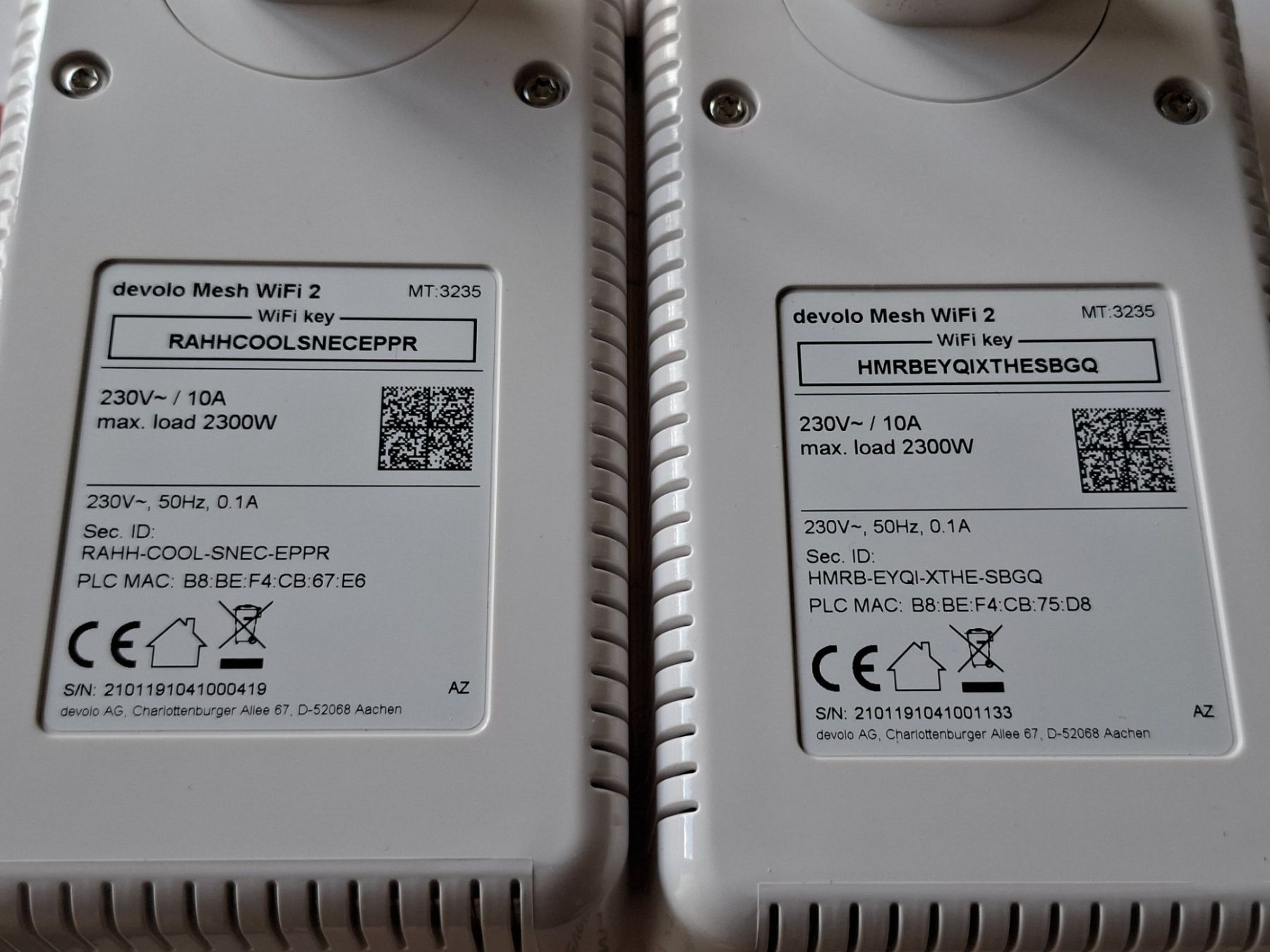 Devolo Laufwerke & Adapter: Devolo Mesh WiFi 2 Starter kit 2er Set – Gebraucht aus Marthalen von RegorGuh4 2