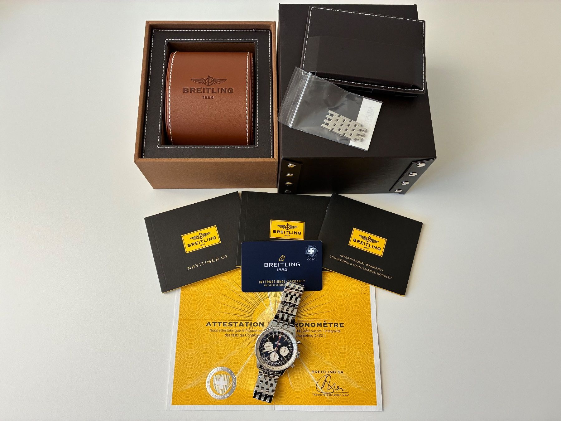 Breitling Orologi: Breitling Navitimer B01 Chronograph – Nuovo (secondo la descrizione) da Adlikon b.Regensdf venduto da S-T-H