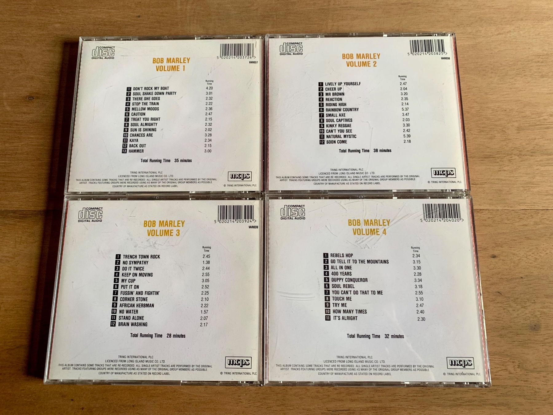 CD: Bob Marley - The Collection - 4 CD – Usato da Pontresina venduto da il-bain 1