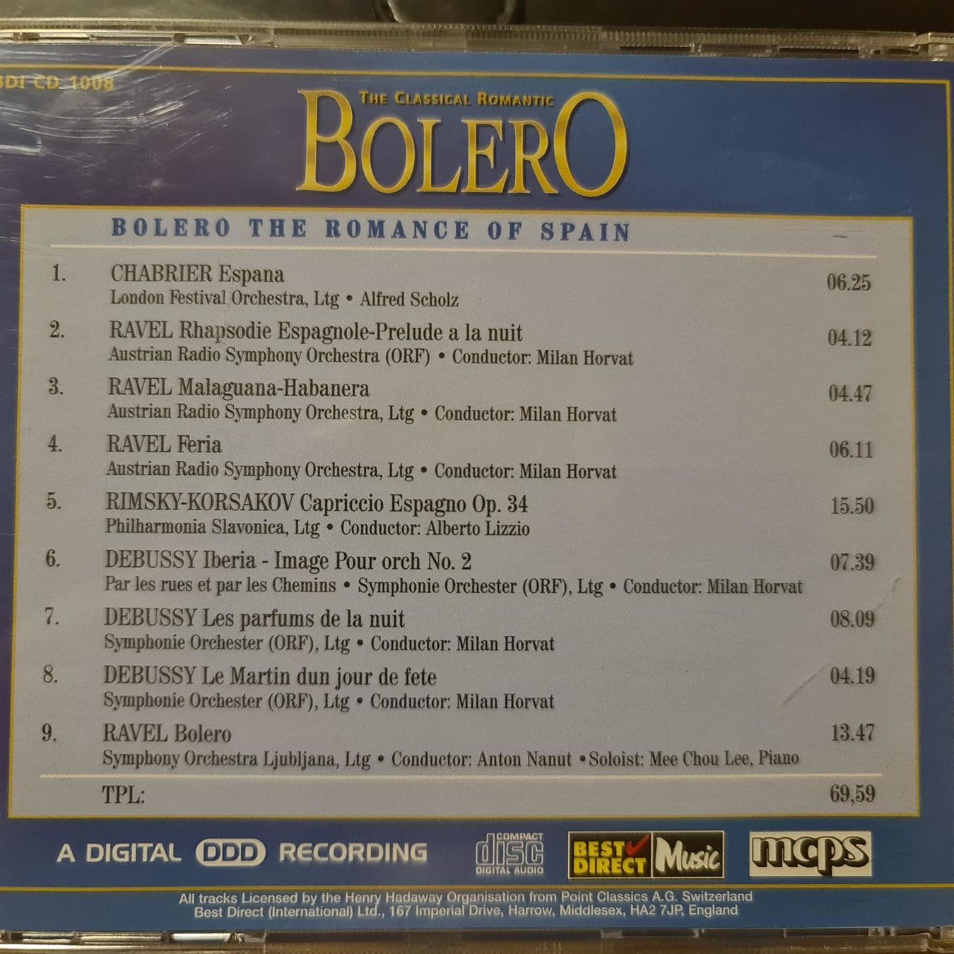 CDs: Bolero – Gebraucht aus Dintikon von Vexi 1