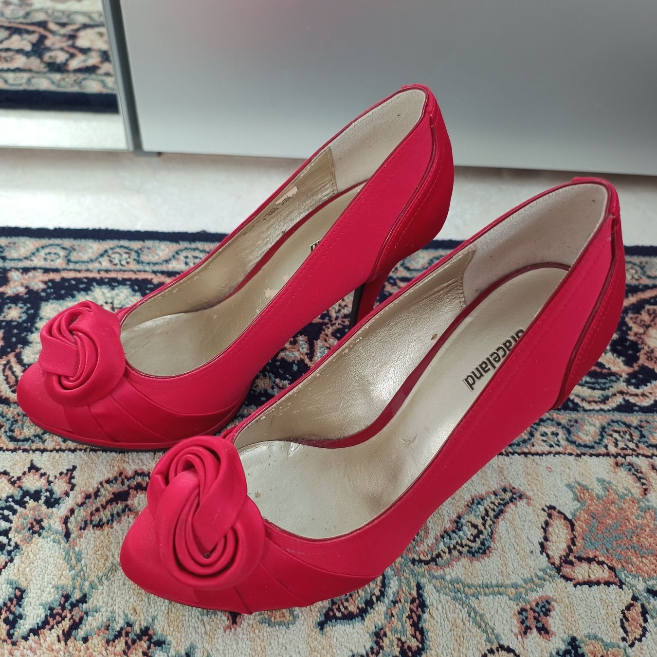 Graceland Scarpe da donna: Rote Graceland Pumps, Gr. 38 – Usato da Emmetten venduto da Hornberger 2