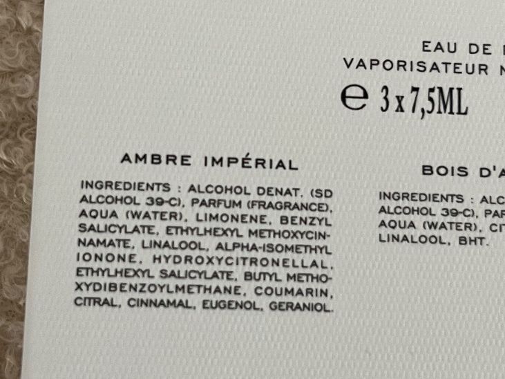 Van Cleef Parfum & Eau de Toilette: Van Cleef & Arpels 3*7,5  ml samples – Neu (gemäss Beschreibung) aus Chêne-Bougeries von Seetooyoo 5