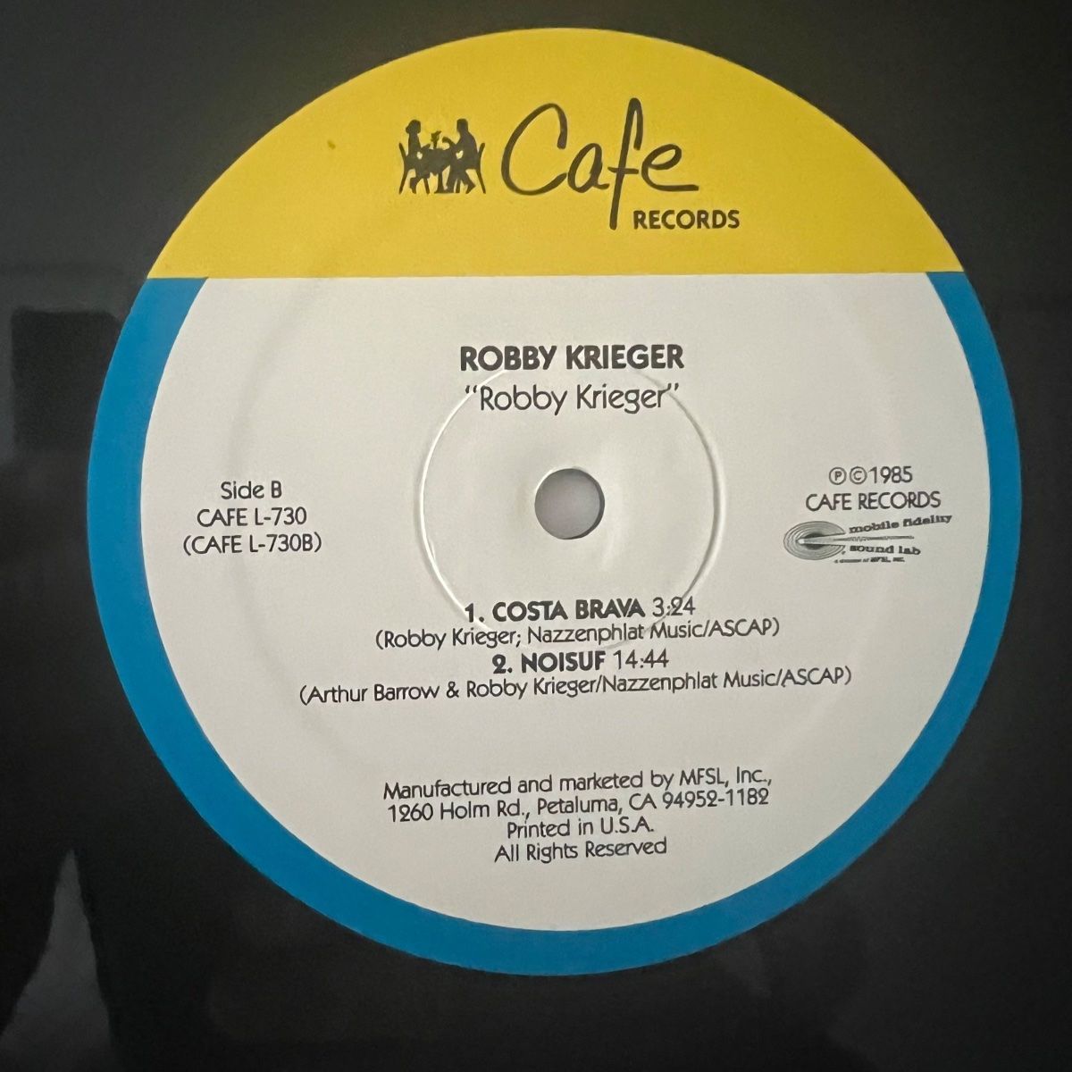 Dischi in vinile: Robby Krieger - Same / US-Press. 1985 - Audiophile MFSL – Usato da Gais venduto da soundcave57 2