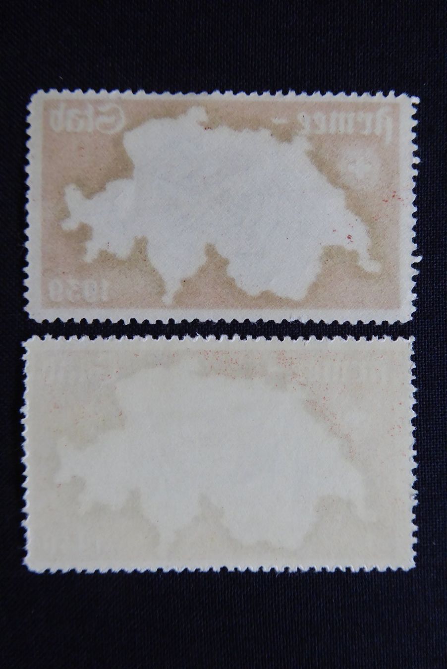Tutti i francobolli: (m165) Kommandostäbe Wit 1/1 + 2/1 ** – Usato da Basel venduto da scholle50 1