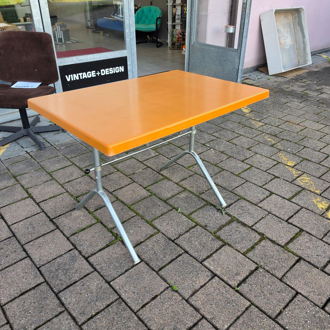 Tische: 1982 Gartentisch, Klapptisch Biergartentisch, Folding-Table – Gebraucht aus Nottwil von Wondewa-Shop 1
