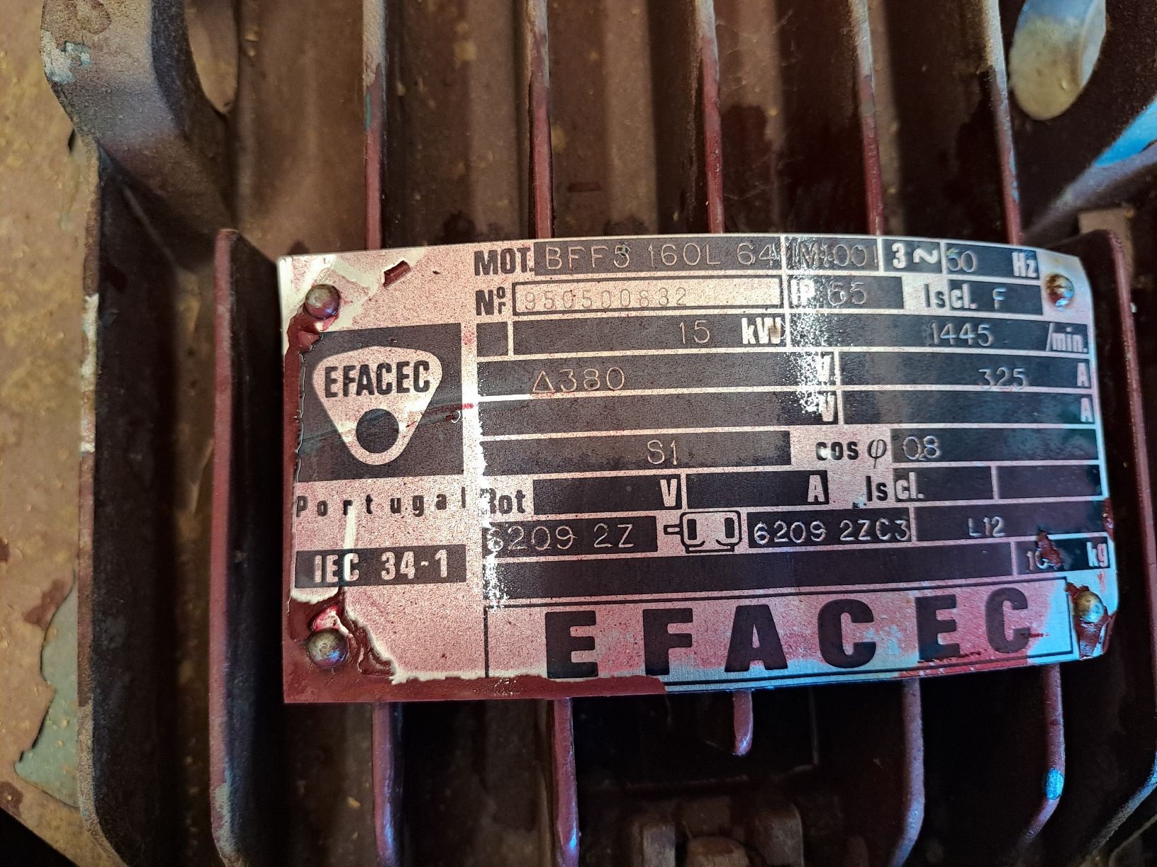 Moteurs: Elektromotor mit Bremse /15kW – D'occasion à Untereggen par ToniBraunwalder 1