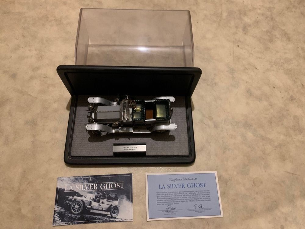 Franklin Mint Modellini d'auto: ROLLS-ROYCE Silver Ghost 1/24 1907 - FRANKLIN MINT – Usato da Vernayaz venduto da Darkfrost 3