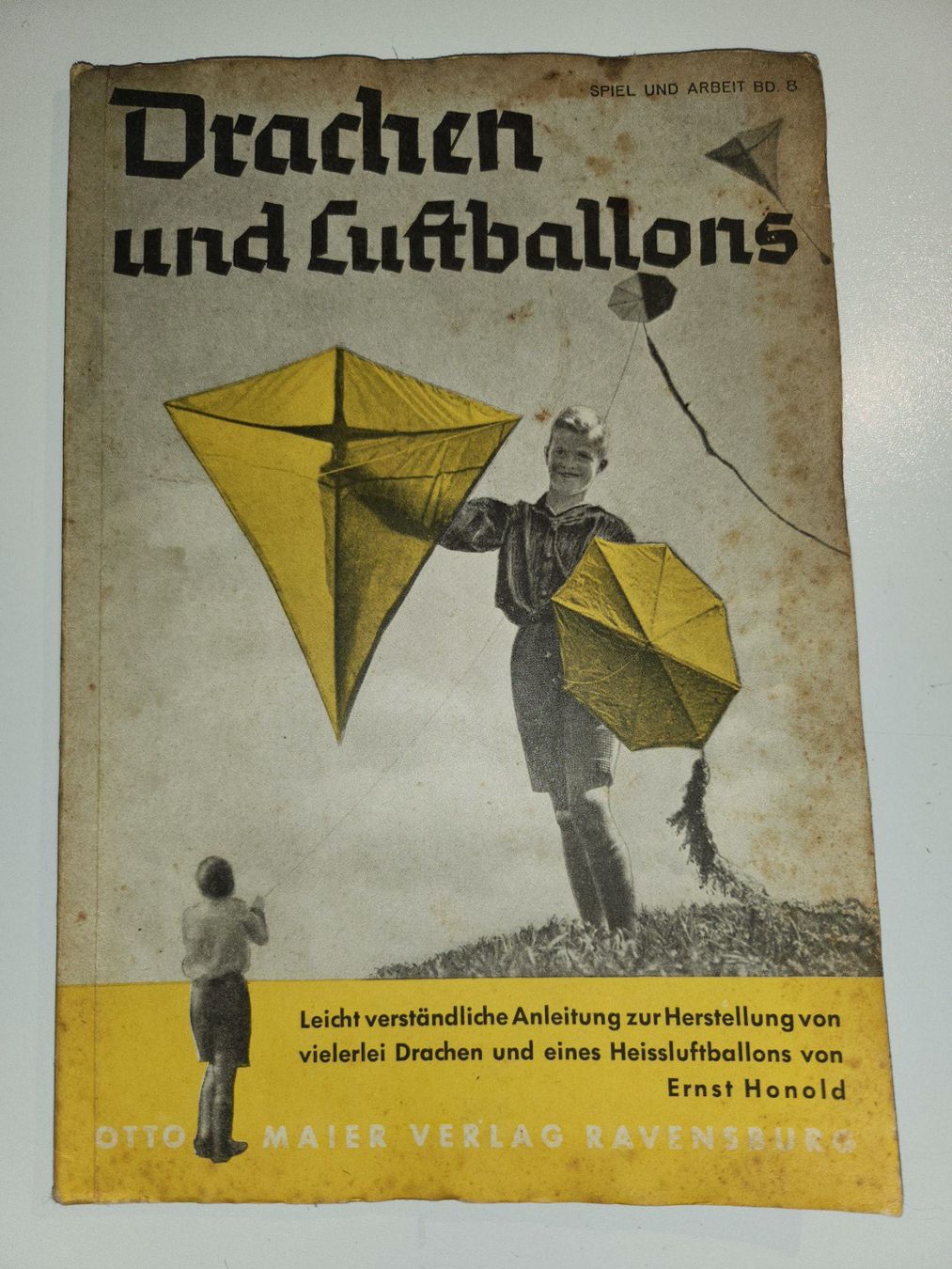 Libri: Drachen & Luftballons Bastelbuch, Vintage – Usato da Dietikon venduto da Buchantiqdietikon