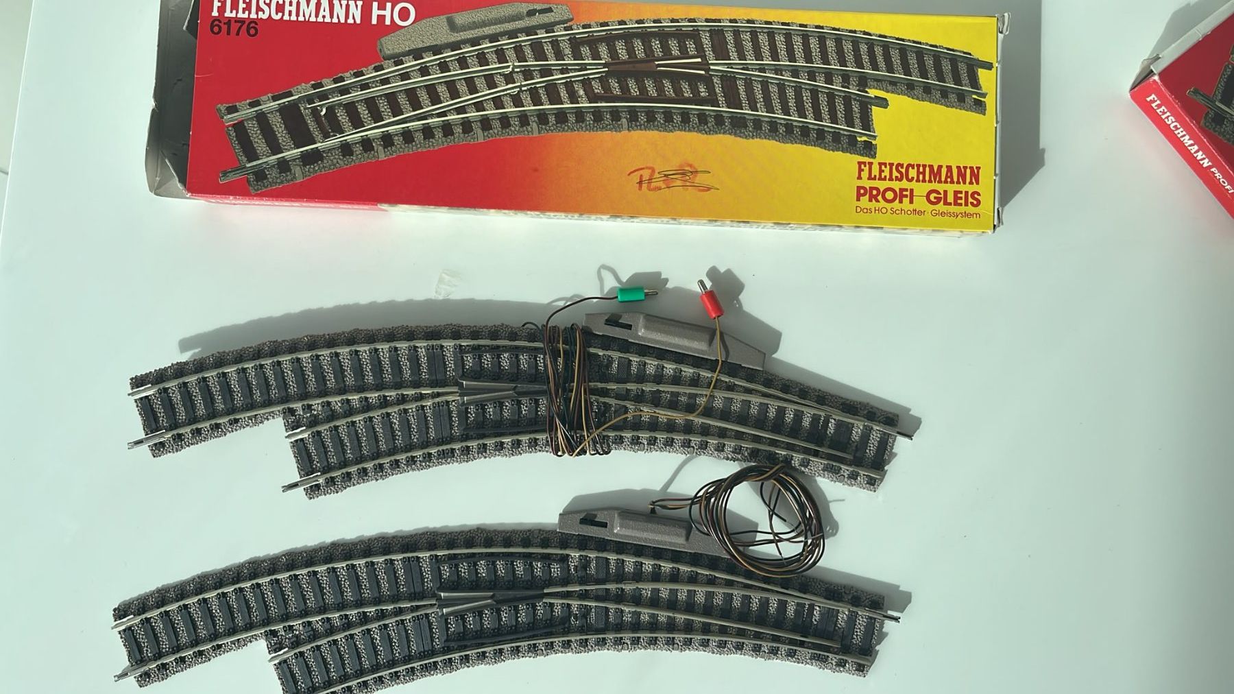 Fleischmann Modelleisenbahnen: 6x Weichen von Fleiscmann 6143 – Neu (gemäss Beschreibung) aus Baden von Muschti 1