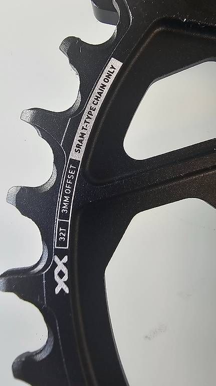 Sram Pièces détachées: Kettenblatt SRAM Sram XX T-Type 32T 3mm Offset mit Bashguard – Neuf (Voir description) à Visperterminen par Cola4 1