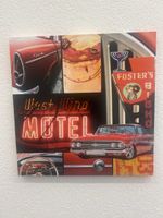 Wandbild West Wind Motel Motiv Vintage gebraucht