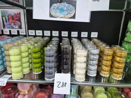 288 Posten Schwimmkerzen aus Liq