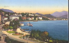 Raddampfer, Dampfschiff, Lugano, lago di lugano