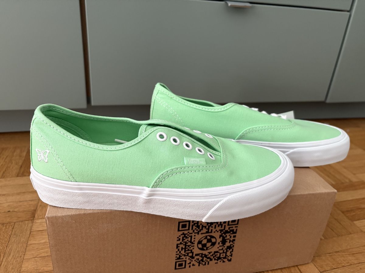 Vans Scarpe da donna: Sommerliche Vans Authentic Grösse 40 in Hellgürn – Nuovo e nell'imballaggio originale da Basel venduto da lolushka 1