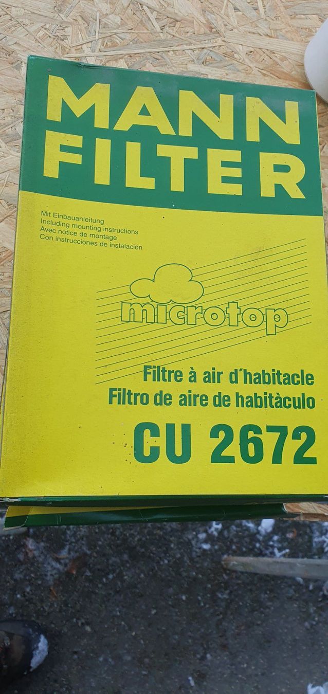 Tutti pezzi di ricambio auto: MANN Filter CU 2672 Innenraumfilter, Neu! – Nuovo e nell'imballaggio originale da Langnau i. E. venduto da Superseven69 2