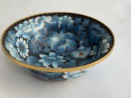 Schöne Vintage Schale Cloisonné Asiatika 