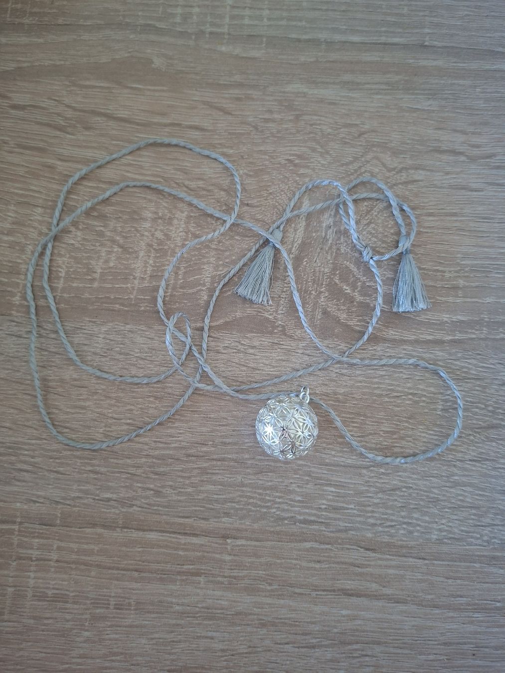 Ketten: Klangkugel Blume des Lebens – Neu (gemäss Beschreibung) aus Boswil von L_446 1
