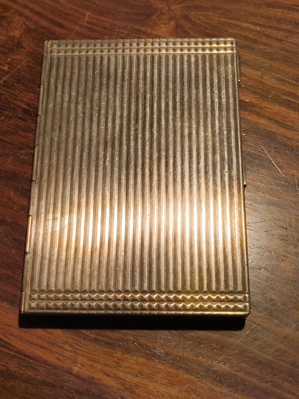 Altri Prodotti per fumatori: Thorens Zigaretten Etui Dose versilbert Midcentury Suisse – Usato da stettlen venduto da VintageBern_ch 1