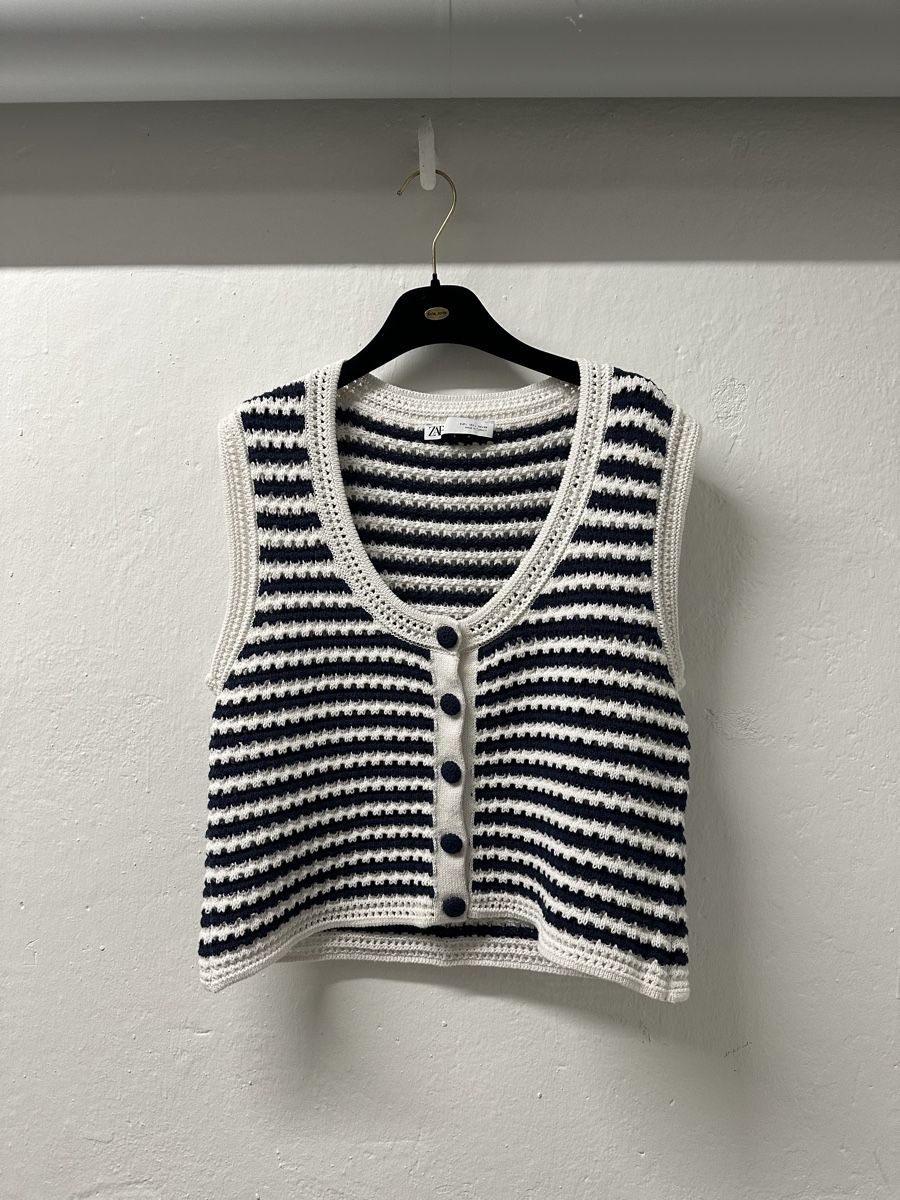 Zara Gilet & Giacche senza maniche: Häkelgilet von ZARA, Gr.L – Usato da Uster venduto da staernli4