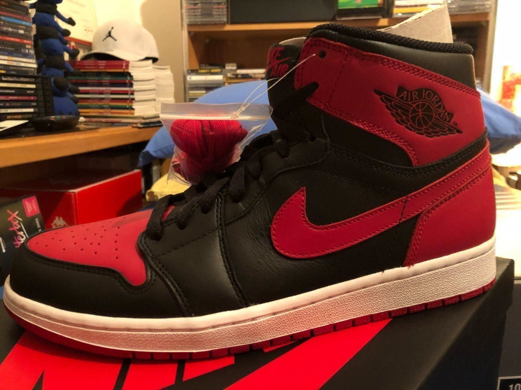 Jordan Scarpe da uomo: Air Jordan 1 "BRED" 2013 - US10/EU44 – Nuovo e nell'imballaggio originale da St. Moritz venduto da comeflywithme 4