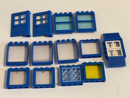 LEGO - Türen und Fenster( Blaue)