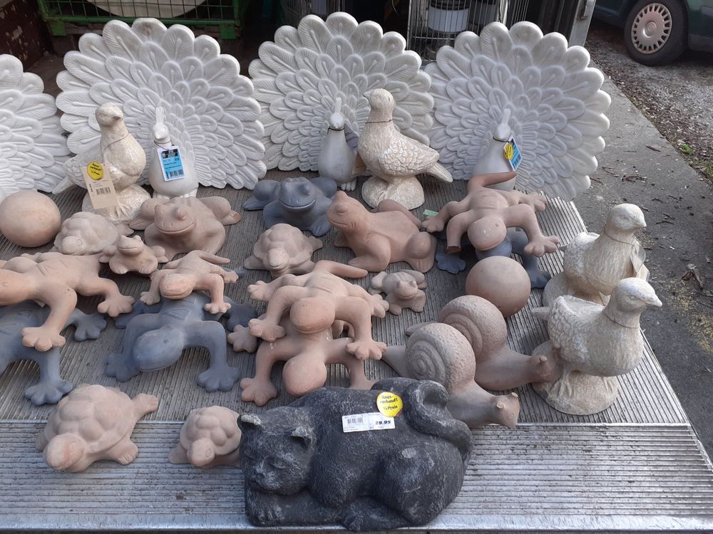 Erstaunlich Steinfiguren Garten Gebraucht Bild