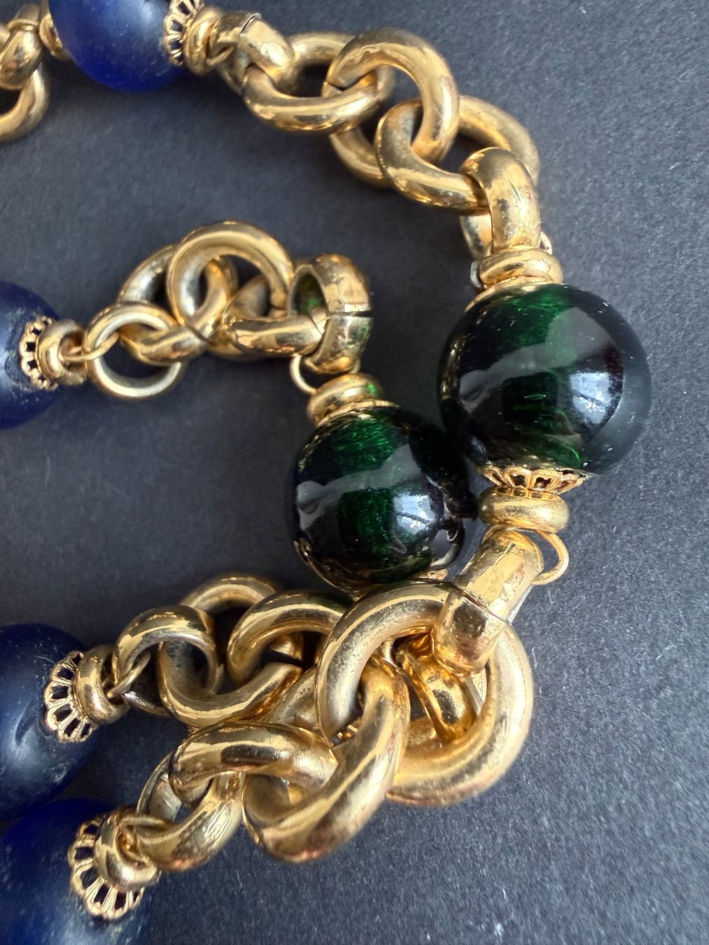 Murano Catenine: Vintage Kette mit Murano Glass – Usato da Spiegel b. Bern venduto da Rogger72 5