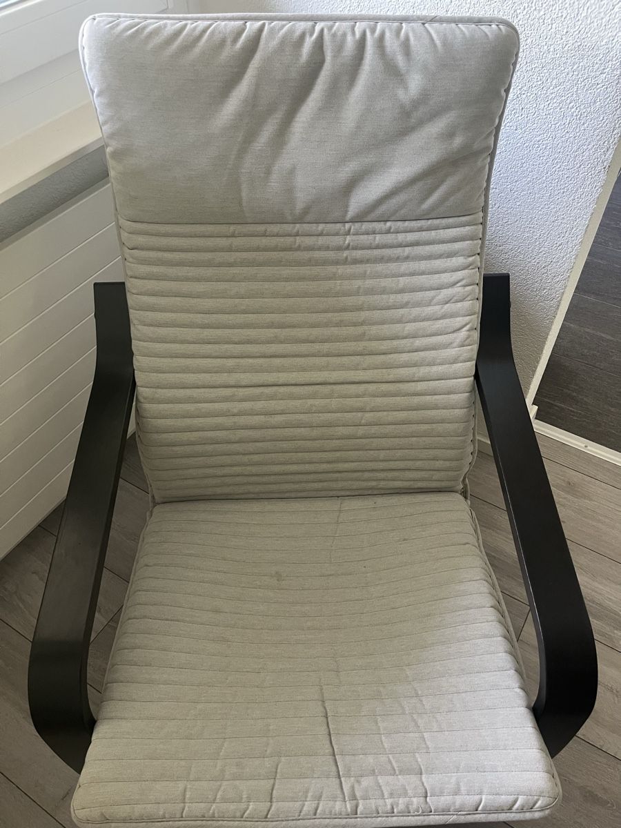 Ikea Fauteuils: IKEA Poeng mit Hocker – D'occasion à Riehen par ruben_sommer 2